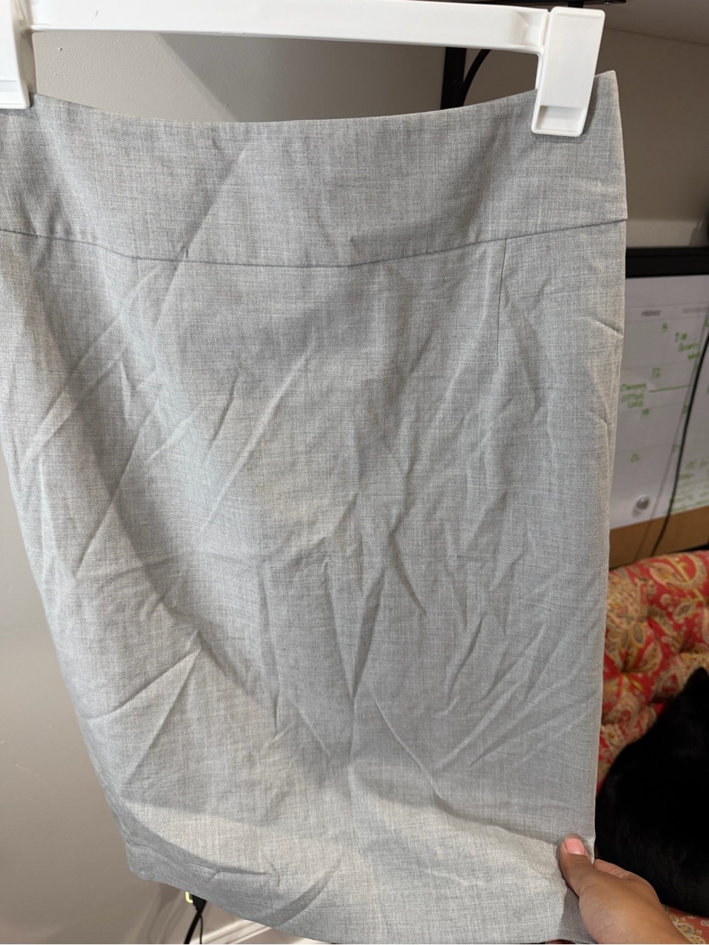Mossimo Supply Co. Light Gray Pencil Skirt - Classic Office Staple
